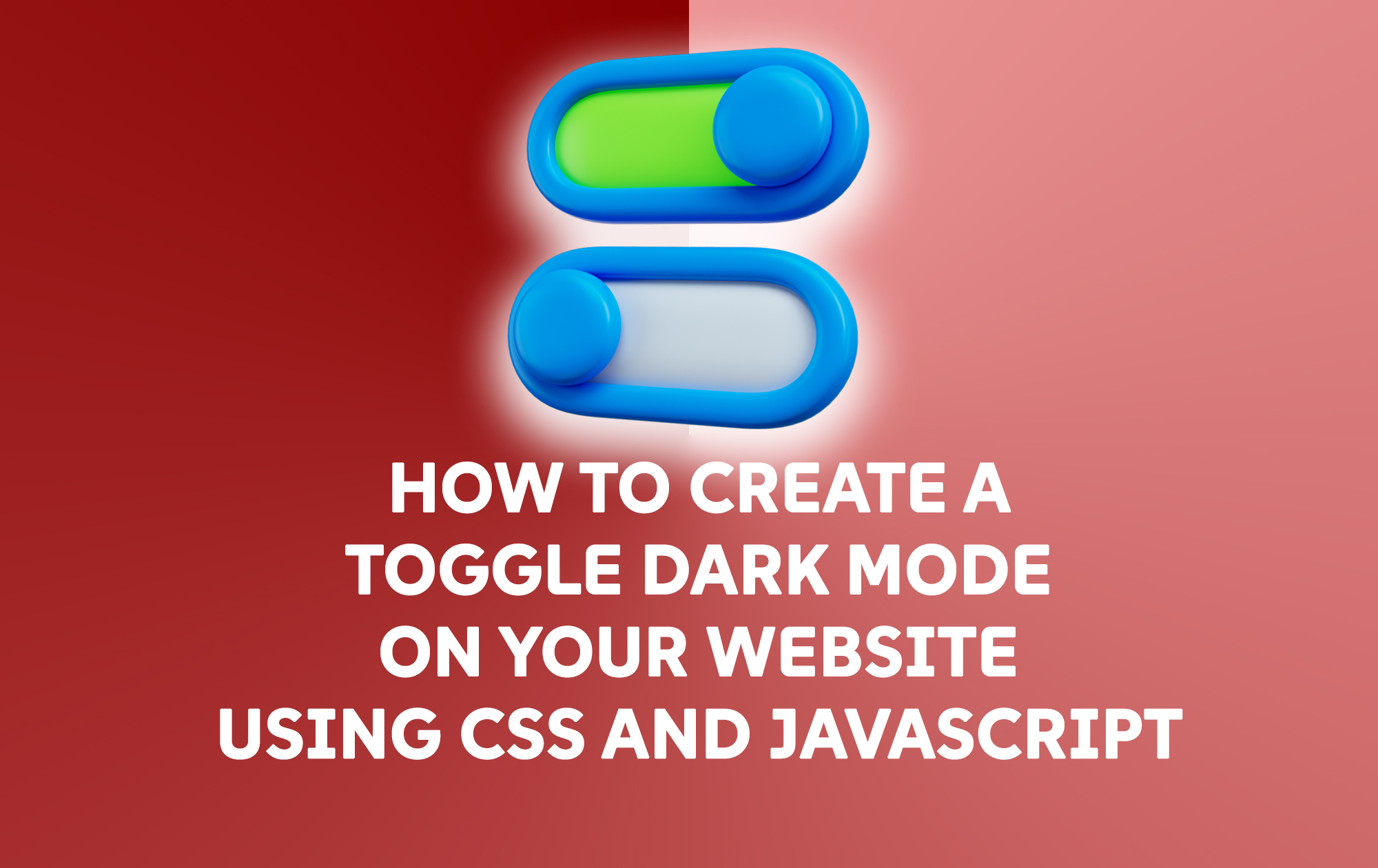 How to Create a Toggle Dark Mode on Your Website Using CSS and JavaScript